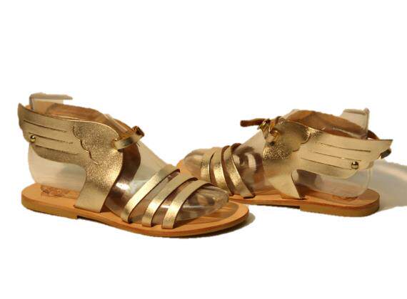 大全—sandal㊣希腊代购 手作特别仿古梦幻舒适优质皮革简约露趾凉鞋