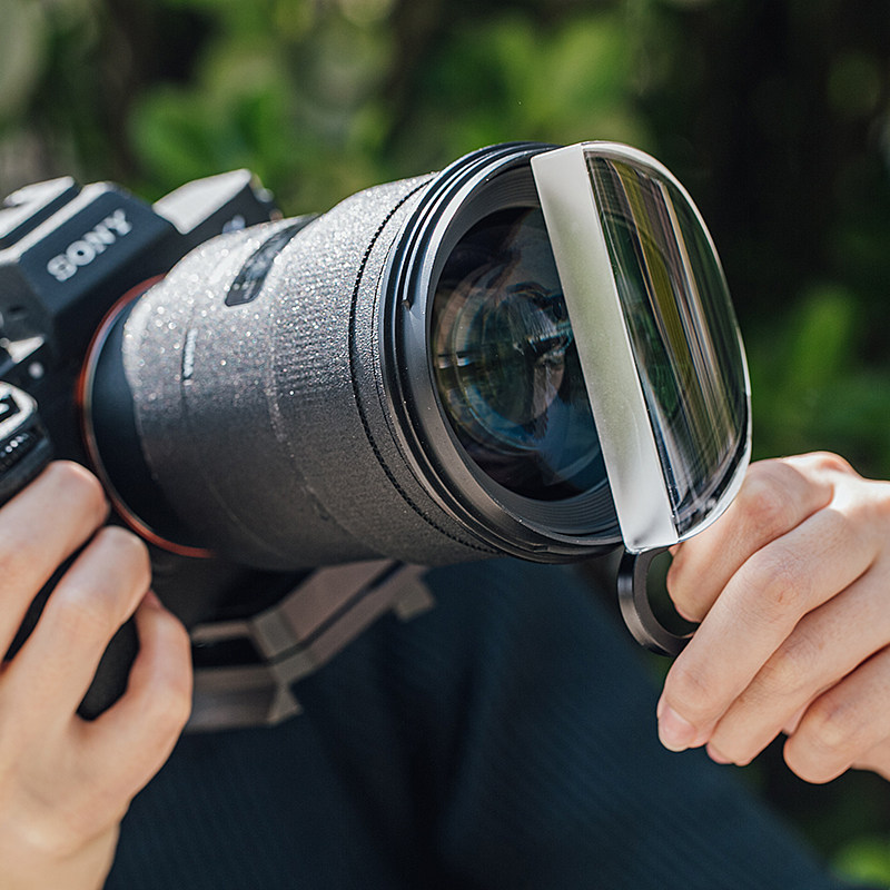 80mm手持式拉丝近摄镜特效 相机拉伸滤镜摄影摄像影视道具