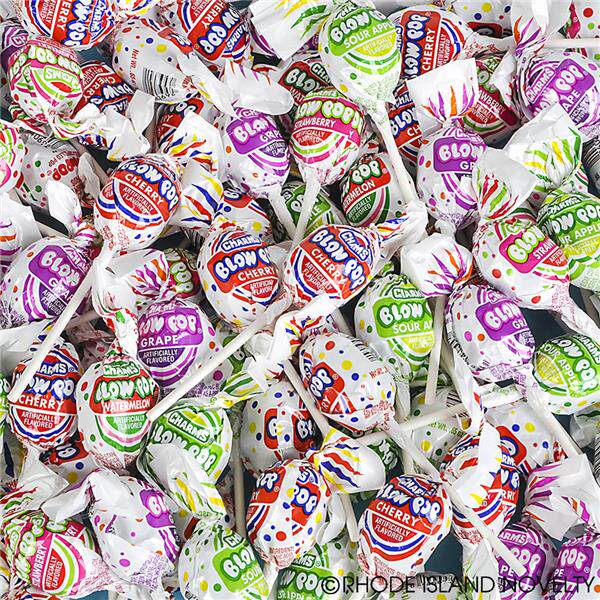 亲密棒棒糖水果味糖果休闲儿童小零食年货charms blow pop candy