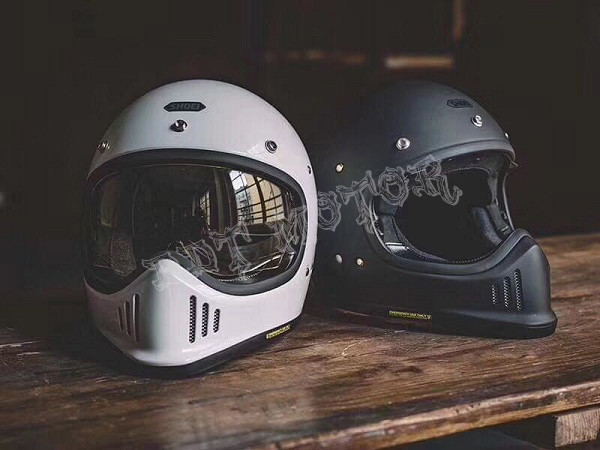 淘宝￥1099券后价￥194bulldog头盔复古全盔碳纤维小盔体摩托机车哈雷