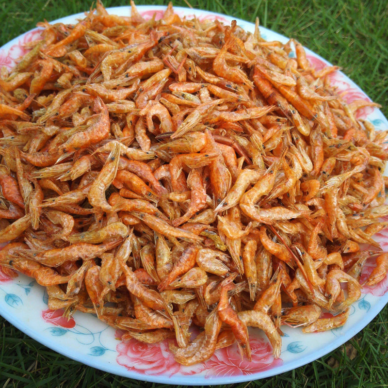 野生小河虾干250g 虾米 干虾干货农家自晒淡水无盐小虾干
