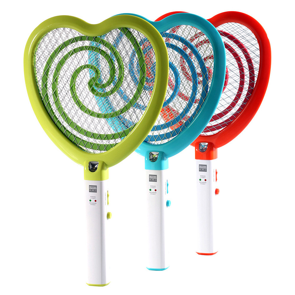家博士锂电池电蚊拍充电式电苍蝇拍强力大号网面灭蚊拍打蚊子电拍