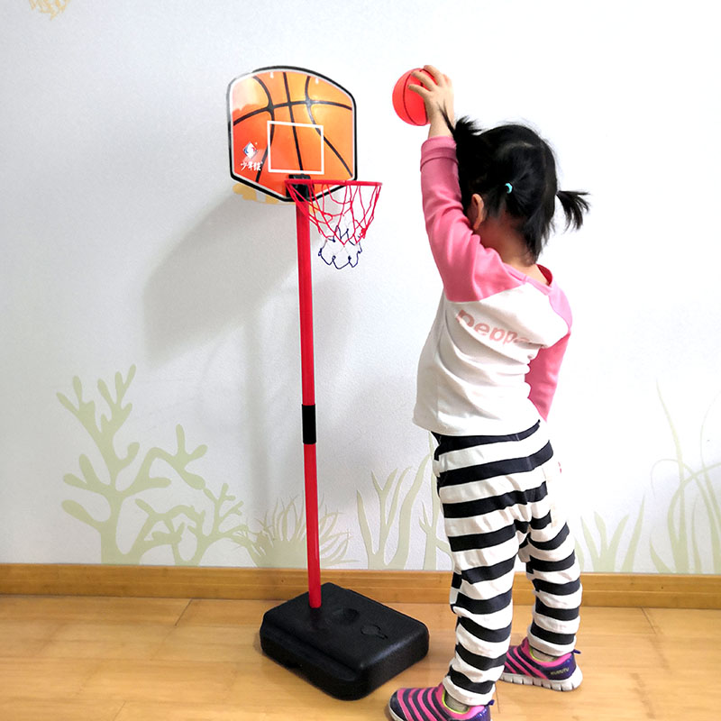 杰之儿童篮球架篮球框 亲子运动篮筐 室内室外健身宝宝玩具 家用