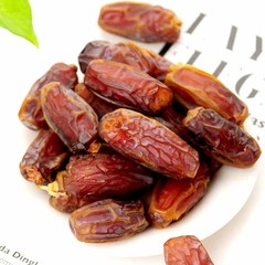 美粒壳 黄金椰枣进口阿联酋黑椰枣蜜枣 甜度低 天然健康零食 320g