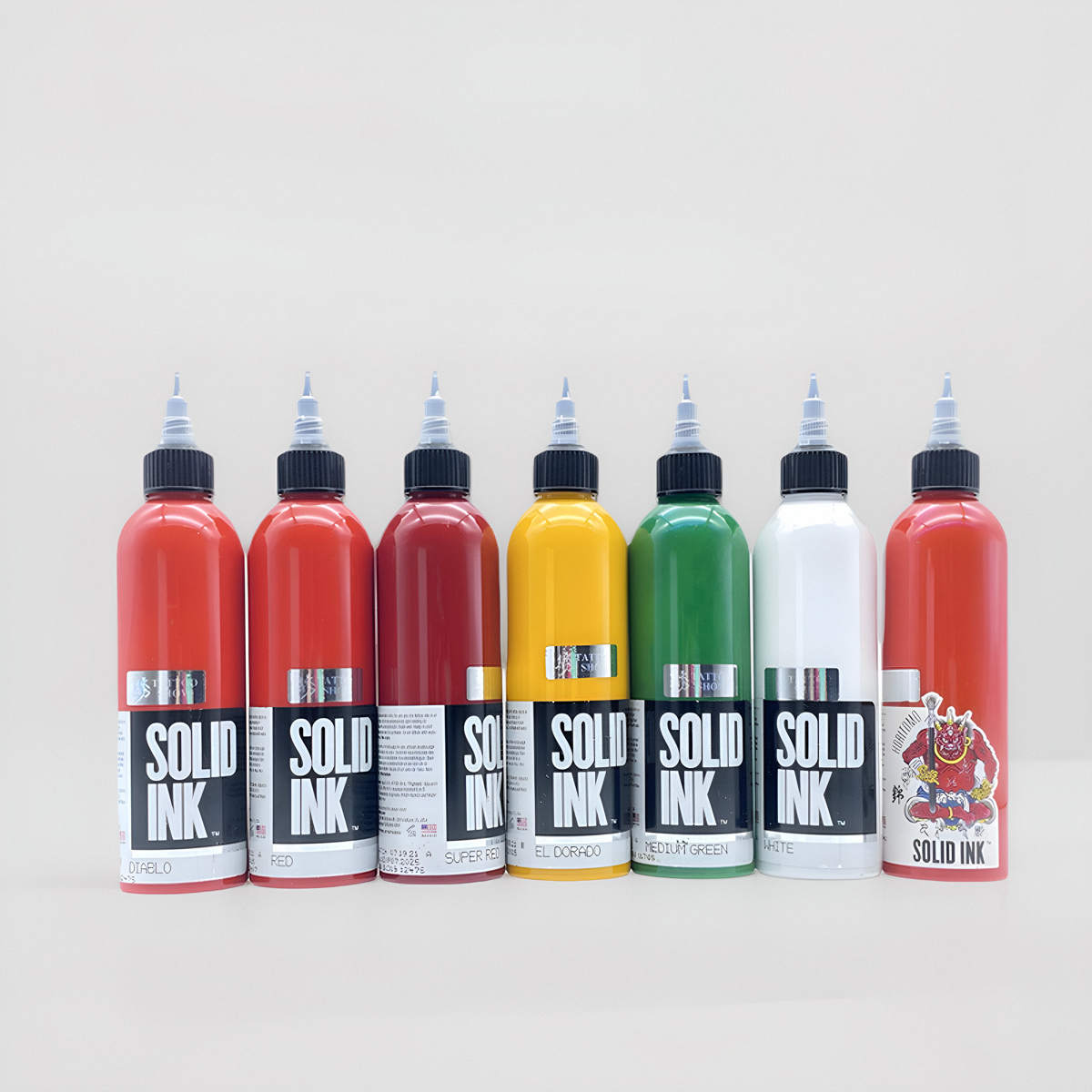 美国金尊原厂原瓶进口金樽色料SOLIDINK4盎司彩色大龙纹身器材