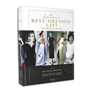 现货英文原版 全球明星时尚最佳着装榜:官方指南 International Best-Dressed List: The Official Guide 时尚服装画册