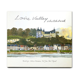 【现货】Loire Valley Sketchbook 卢瓦尔河谷写生簿 水彩画册画集风景 艺术画册水彩画