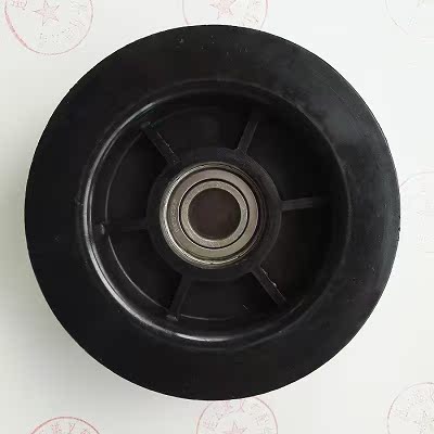 叉车配件 合力门架油管导轮滑轮滚轮双曹20mm 合力5t