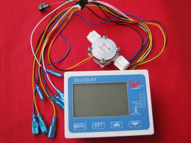 纯水机净水器 滤芯管理器 数显流量计数字水表