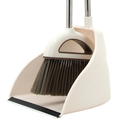 扫把扫帚簸箕套装组合大容量笤帚家用打扫卫生软毛清理头发畚箕