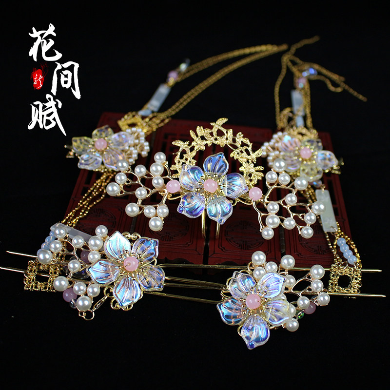 特价古装头饰发簪一套二十元以下