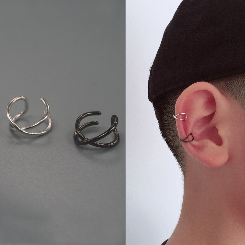 无洞耳夹男潮人