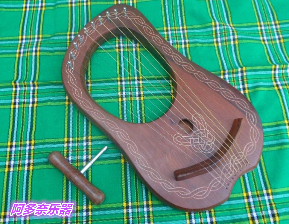 英国进口乐器 Lyre琴 里拉琴 天琴座小竖琴10弦 纯手工制作莱雅琴|msdalam kategori Alat muzik/Guitar/Piano/Fitting, alat-alat muzik barat, alat muzik yang lain Western, Harp - dari Buy2taobao.com untuk memberikan perkhidmatan ejen Taobao profesional membeli