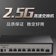 磊科（netcore）GS9 9口企业级交换机8个2.5G电口+1个万兆SFP光口 千兆网络分线器 支持VLAN隔离