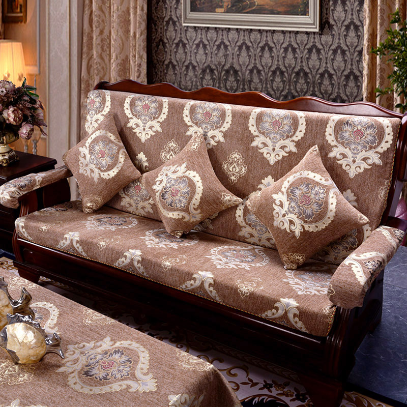 Wooden sofa Seat cushion solid wood Sofa cushion thickening backrest Wooden sofa Cushion Rosewood Federal Chairs woodiness Autumn and winterin the Home Fabric , Cushion/Cushion/Sofa cushion , Sofa cushion category - from Buy2taobao.com to provide professional Taobao agent buy service