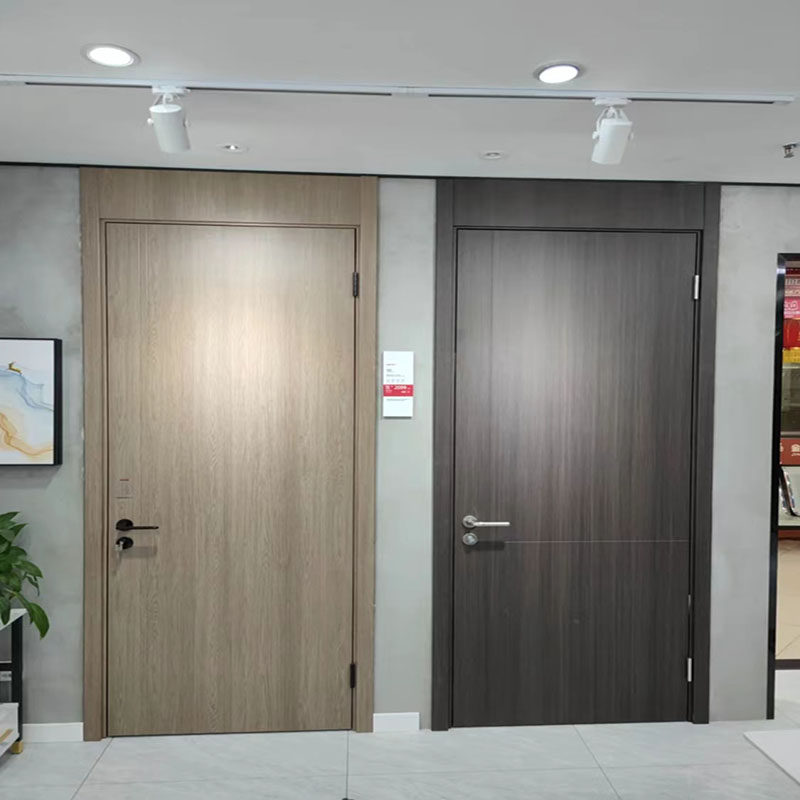 无漆木门室内门实木复合门套装门现代简约轻奢免漆卧房间门定制