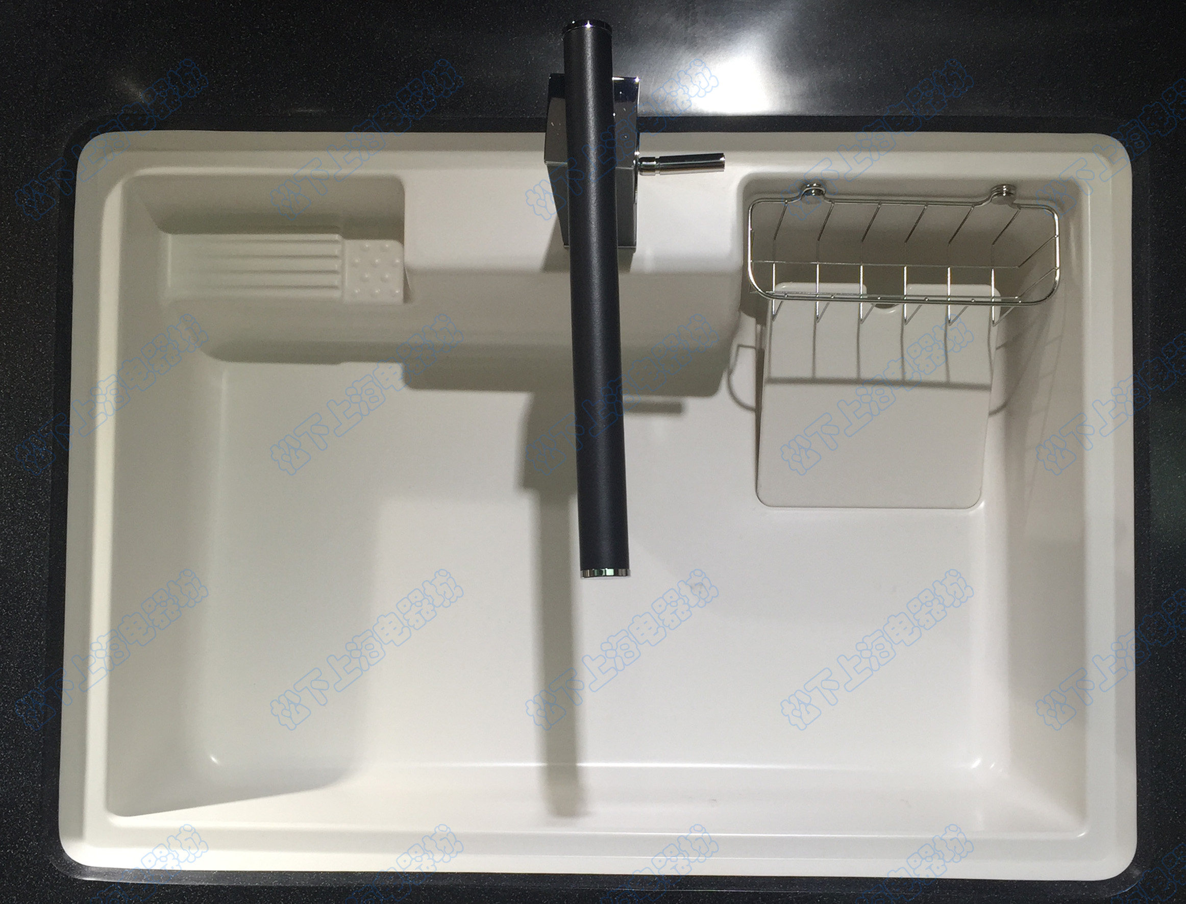 日本进口吉本hs800型台上厨房水槽 好评好店