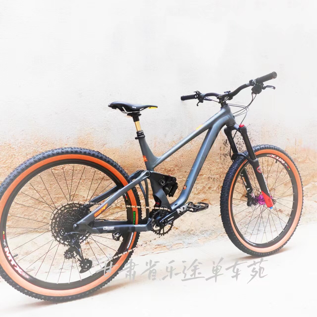 新款kinesis卜威tum636s山地自行车am软尾避震越野车架27.5寸29寸