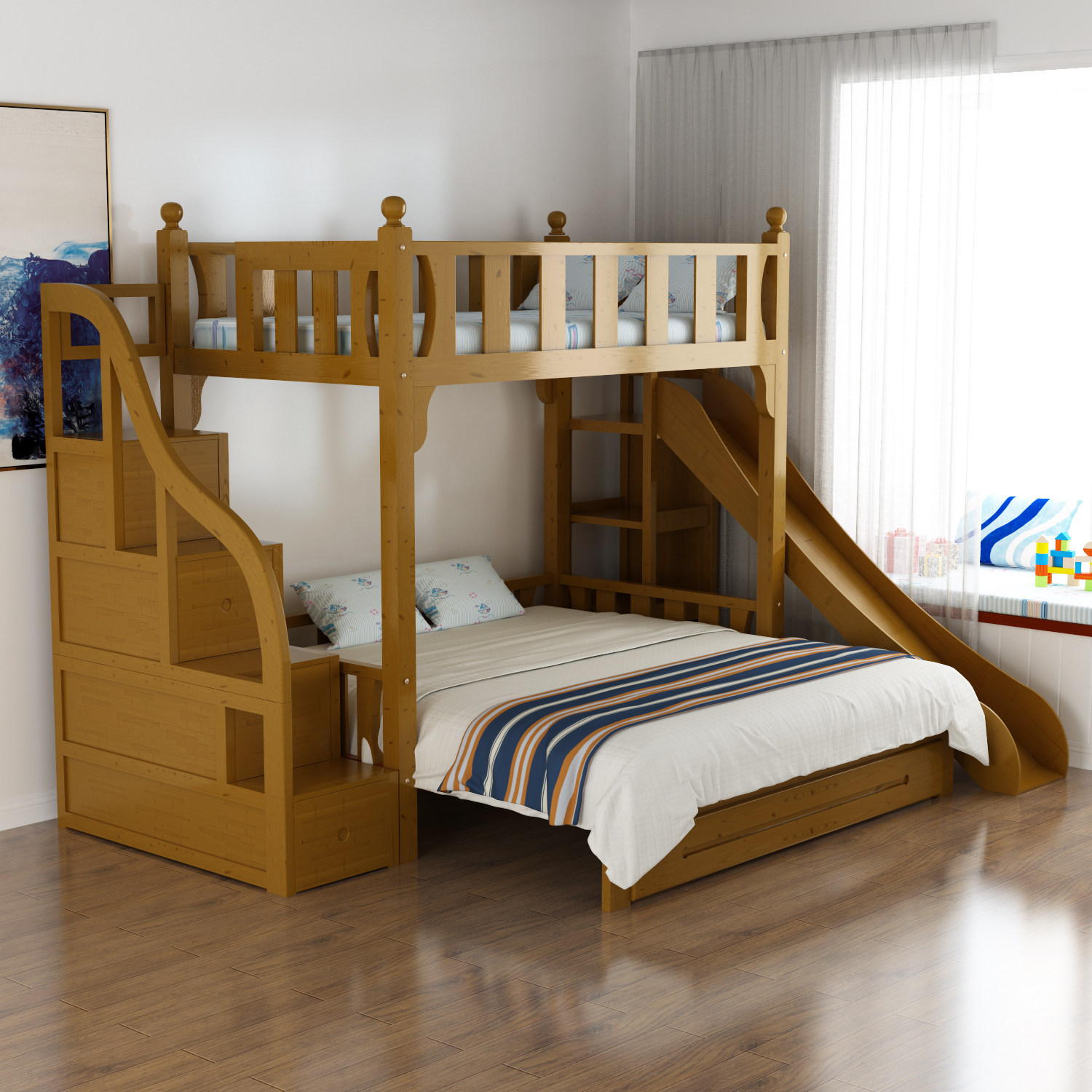 上下母子床交错