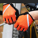 新款DH SPORTS骑行短指手套 自行车运动高反光半指手套 男女夏