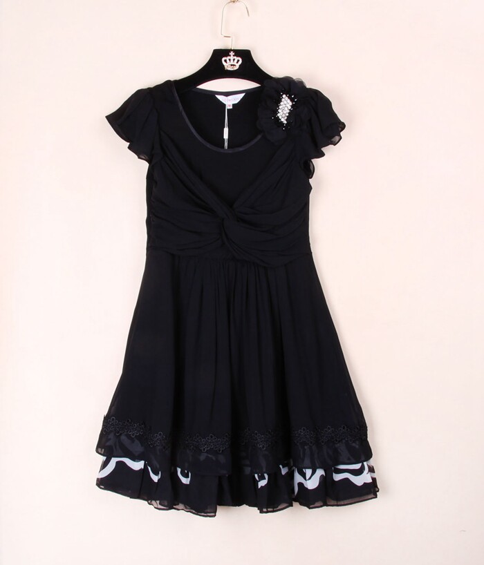 魅力雅尚时尚女装洋装兰蔻系列夏季款百搭修身气质连衣裙y339