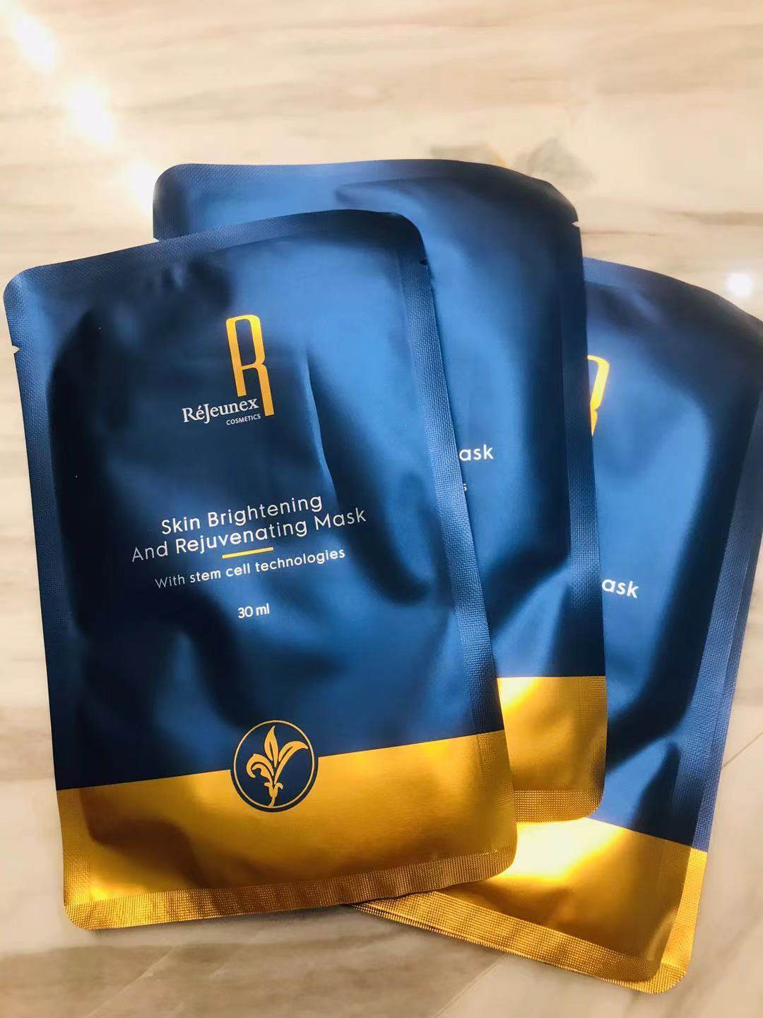 美国院线rejeunex芮姿蓝多肽焕颜修复面膜5片 保湿舒缓修复