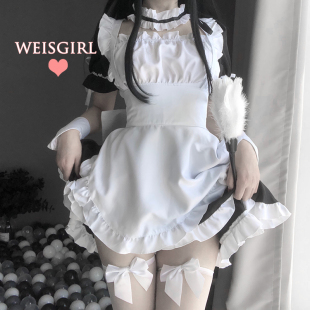 日系穹妹cosplay女装性感女仆装cos服大码可爱lolita裙洛丽塔制服