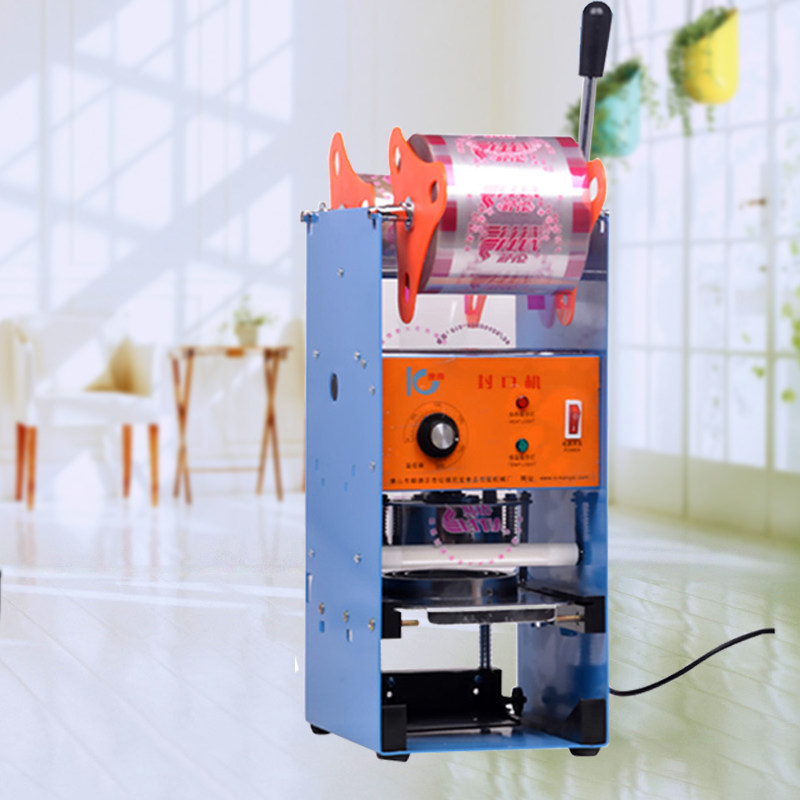 康奇立式封口机c37,康奇封杯皇手动封杯机,可封700ml杯 低故障