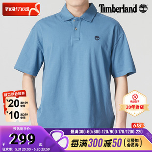 添柏岚POLO衫短袖男2024夏季新款户外休闲运动服宽松半袖T恤A27AF