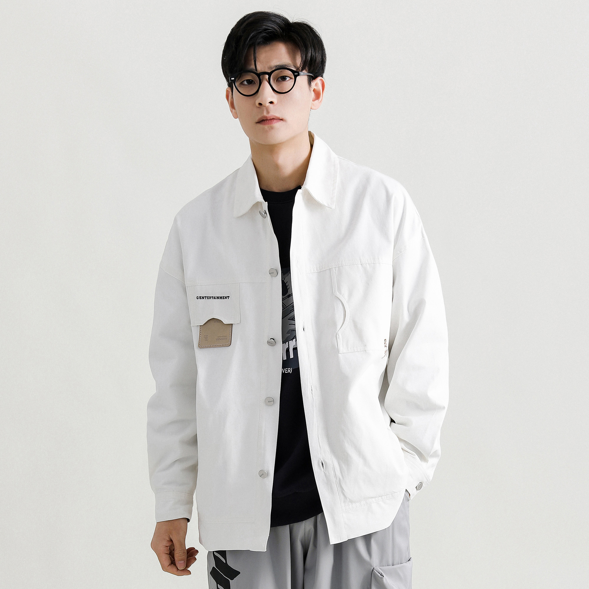 男士春款夹克外套青年