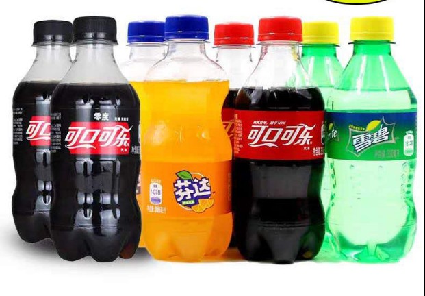 可口可乐整箱迷你瓶装300ml12瓶雪碧芬达无糖碳酸饮料