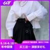 KLDINOR可拆卸口袋飘带格子笑脸工装机能裙百褶裙短裙A字裙高腰裙 KLDINOR可拆卸口袋飘带格子笑脸工装机能裙百褶裙短裙A字裙高腰裙