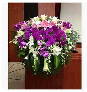 会议桌花上海图片