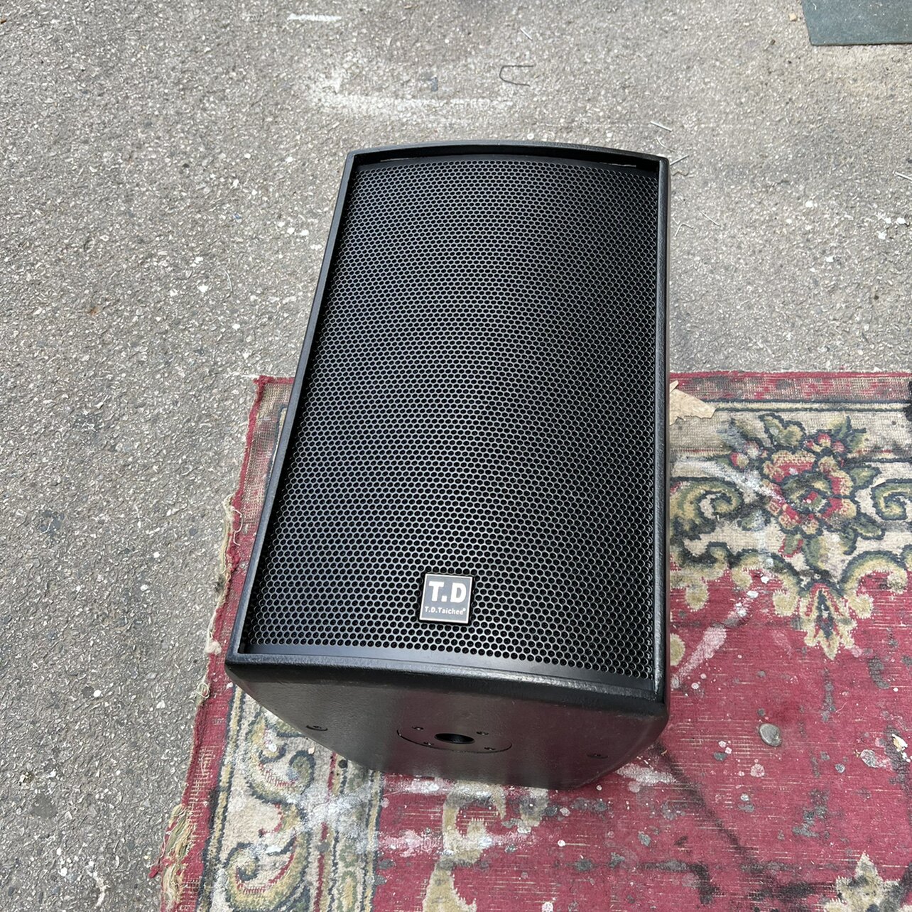 td唐龙太极212专业音箱进口ktv酒店清吧二手12寸音箱家庭唱歌一对