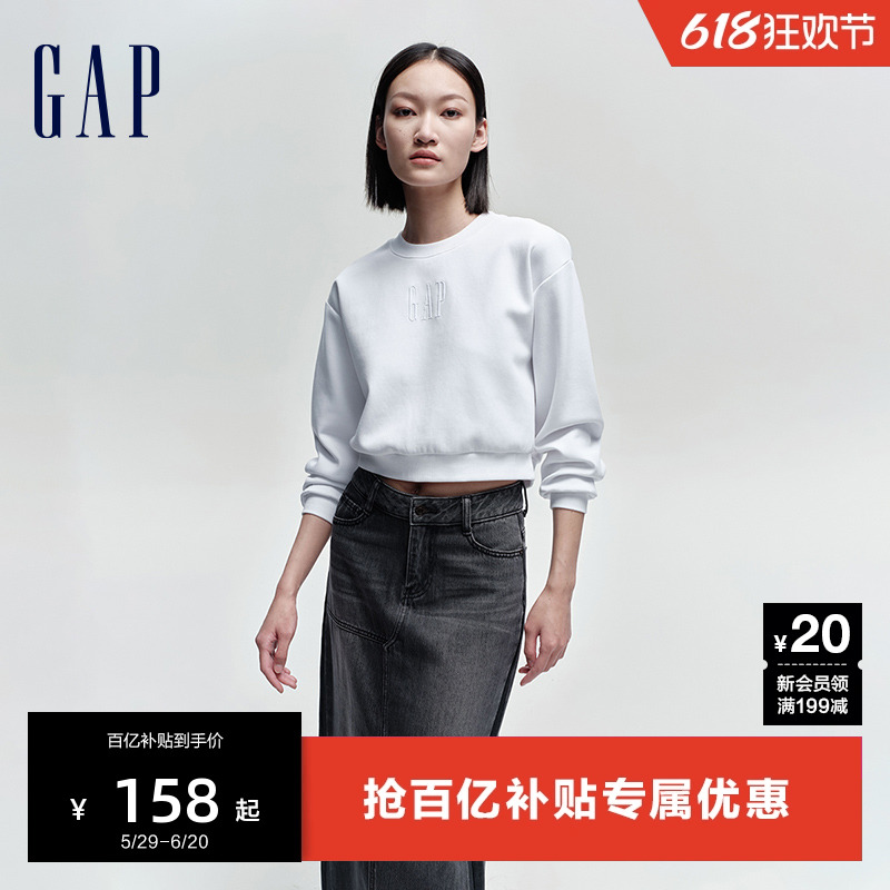 Gap女装春季2024新款LOGO