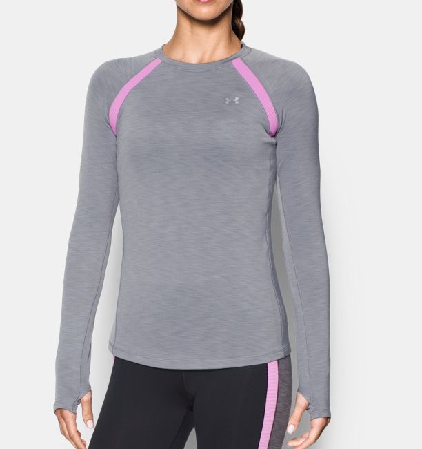Under Armour 安德玛 UA女子 ColdGear长袖运动卫衣-1281244 现货|msdalam kategori sukan/Yoga/kecergasan/bekalan peminat, Yoga, pakaian Yoga - dari Buy2taobao.com untuk memberikan perkhidmatan ejen Taobao profesional membeli