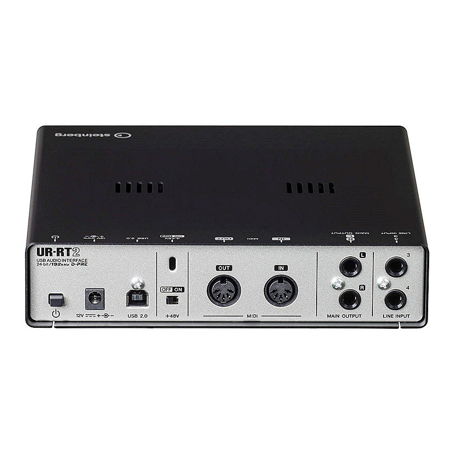 yamaha/雅马哈steinbergur rt2 四进二出usb外置直播录音专业声卡