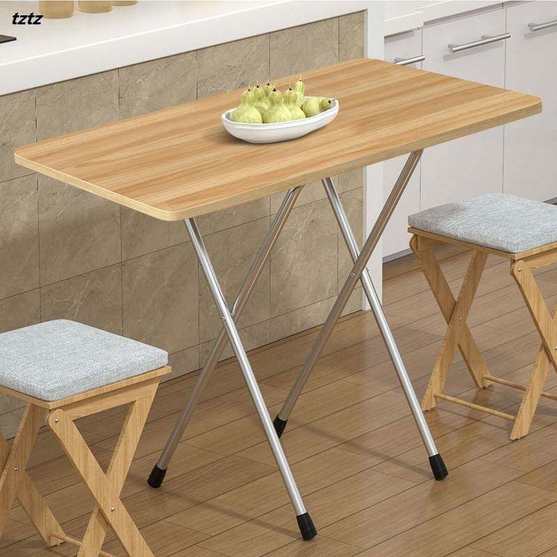 91桌子宿舍地下吃饭出租屋餐桌经济型折叠桌寝室收缩方形租房简易已售