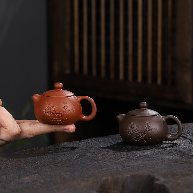 个人紫砂壶迷你小号掌中壶精品可养茶宠茶玩摆件功夫配件一人壶