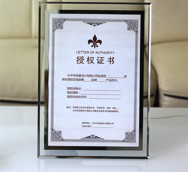 镜面桌面水晶玻璃证书框奖状相框拼图镜框壁挂婚礼可爱简约影楼摆|ruв категории Домашний быт, рамка/рамка - от Buy2taobao.com для оказания профессиональной услуги покупки агента Taobao