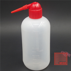 塑料洗瓶 红头500ml 塑料瓶 实验室塑料瓶 红嘴