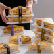 网红ins风三明治包装盒三角形三文治打包盒一次性商用透明吸塑盒