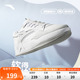 安踏C37丨板鞋男2024春季新款厚底增高小白鞋轻便软底休闲运动鞋