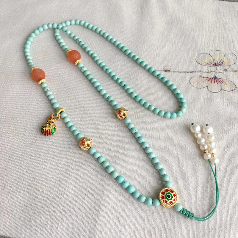 原矿绿松石吊坠