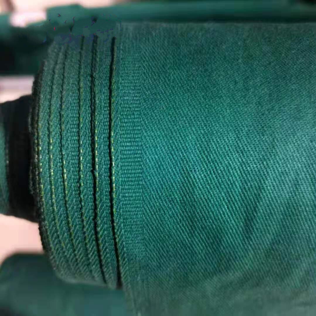 手术室专用纯棉墨绿色纱卡面料医用耐高温手布手术绿料做包布术服