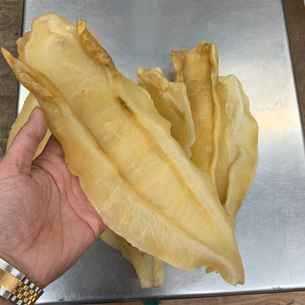 镇店之宝15年老胶极品白花胶鱼胶公肚干货正品孕妇55克1个