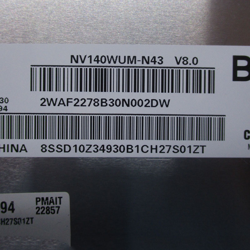 联想 T14 Gen3 4笔记本屏幕NV140WUM-N43N140JCA-EEL B140UAN03.2