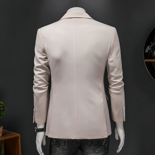 2022年男士春季青年时尚休闲西装单西外套双开叉dx6829p165,男装西服