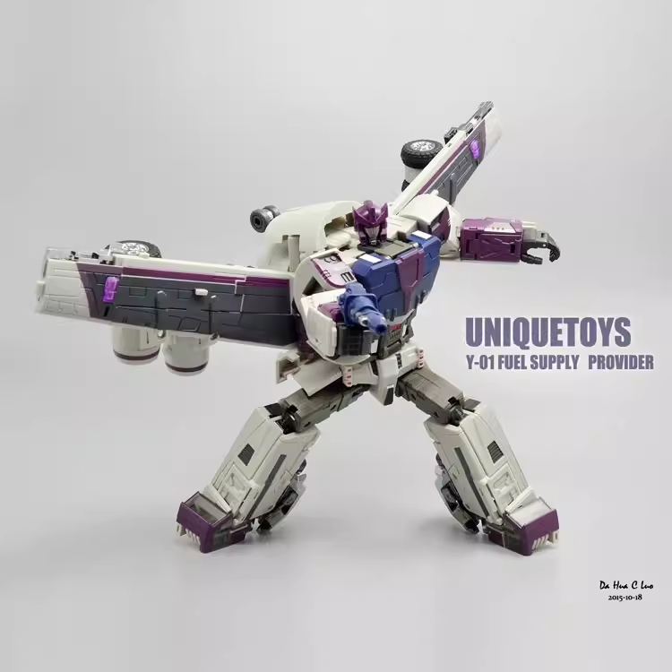 UniqueToys变形玩具机器人金刚 UT Y-01 毒气弹三变战士G1狂派DQA