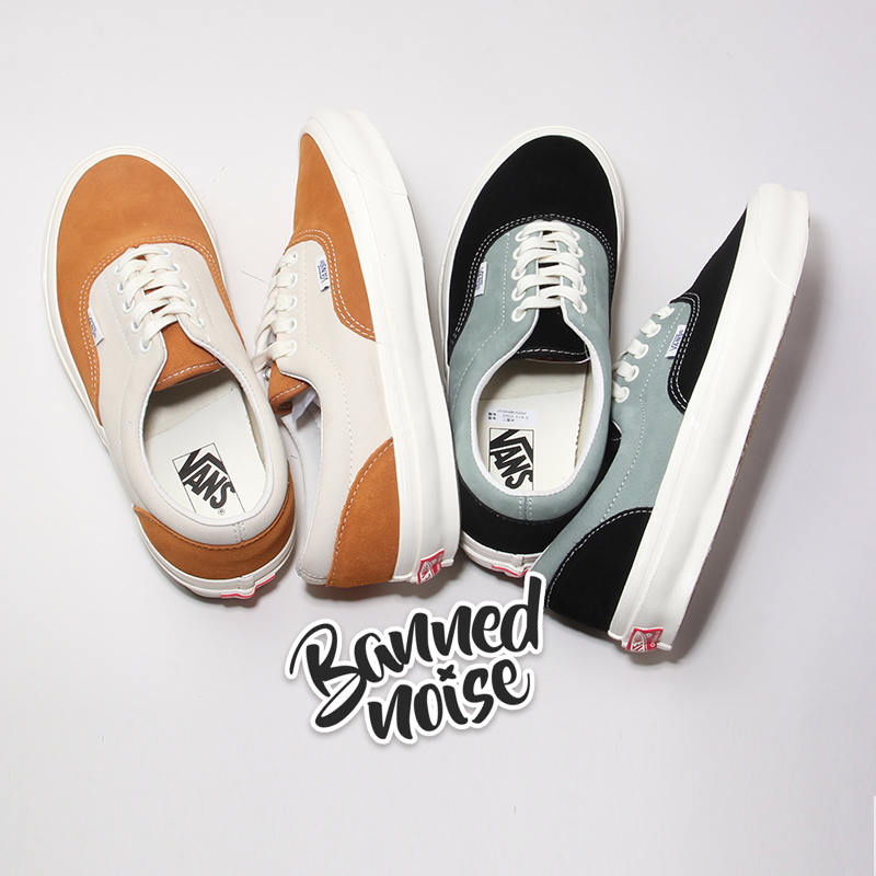 VANS Vault Era 高端支线皮革质感复古情侣休闲板鞋VN0A4BVA20M/N